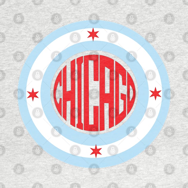 Chicago Flag by MAS Design Co